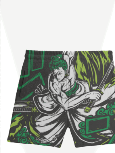 Zoro “Santoryu Spirit” Shorts – Wano Arc Warrior Edition