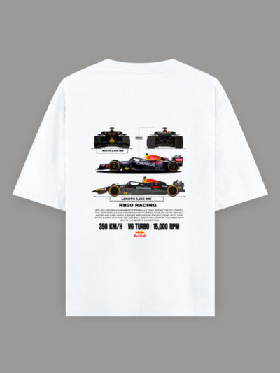 RB20 Engineering Tee – Red Bull Racing Spec Blueprint Edition