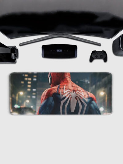 Spider Guardian XXL Desk Mat – City Nights Edition