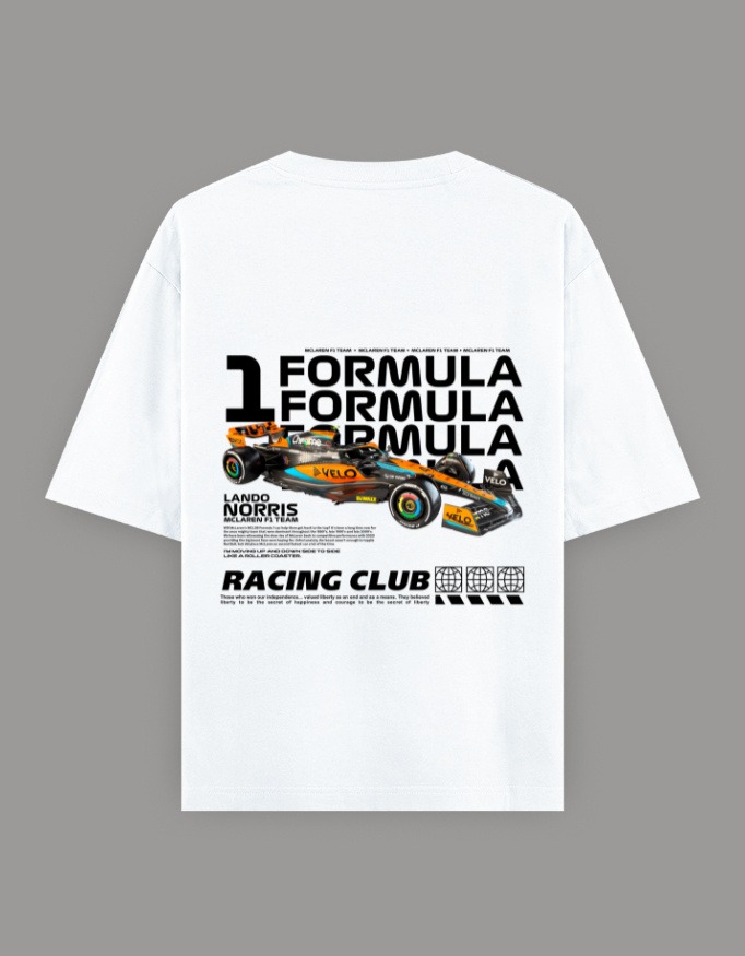 McLaren Racing Club T-Shirt | Lando Norris F1 Edition - Image 2