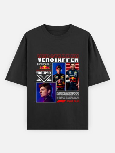 Max Verstappen Red Bull Racing Tee –  Oversized Edition