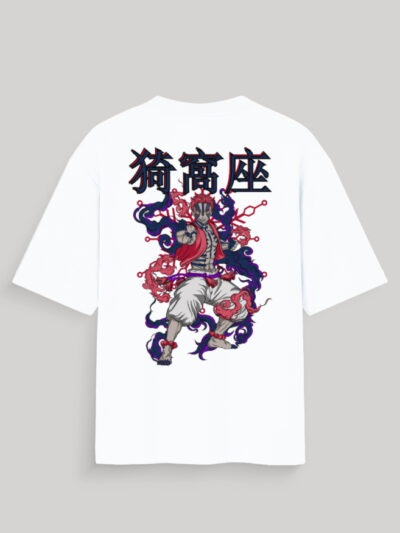 Upper Moon Rage – Akaza Demon Slayer Tee | Unisex Oversized Standard T-Shirt