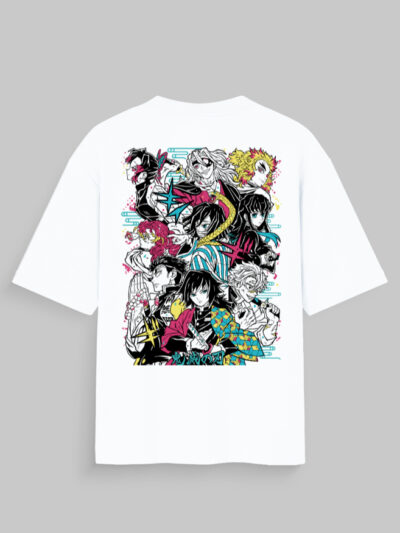 Hashira Legends – Demon Slayer Anime Tee | Unisex Oversized Standard T-Shirt
