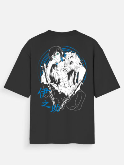 Beast Breathing – Inosuke Graphic Tee | Unisex Oversized Standard T-Shirt