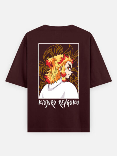Kyojuro Rengoku – Flame Hashira Demon Slayer Tee | Unisex Oversized Classic T-Shirt