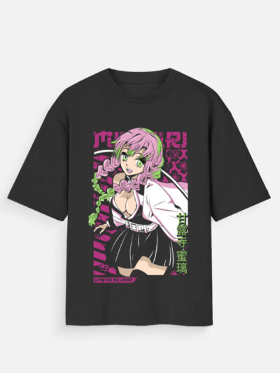 Mitsuri Kanroji – Love Hashira Anime Streetwear Tee | Unisex Oversized Standard T-Shirt