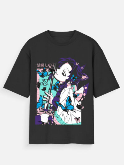 Shinobu Kocho – Insect Hashira Anime Tee | Unisex Oversized Standard T-Shirt