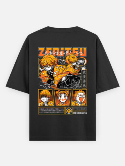 Demon Slayer “Zenitsu Thunder Breathing” Graphic T-Shirt