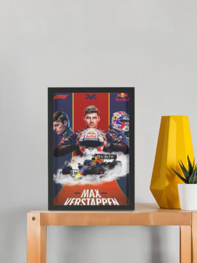 Max Verstappen RedBull Formula 1 Framed Poster